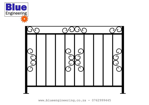 Wrought Iron Hand Rails and Balustrades in Durban