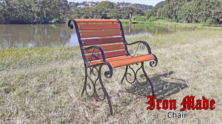 Beautifully Hand Crafted Wrought Iron and Balua Garden Furniture