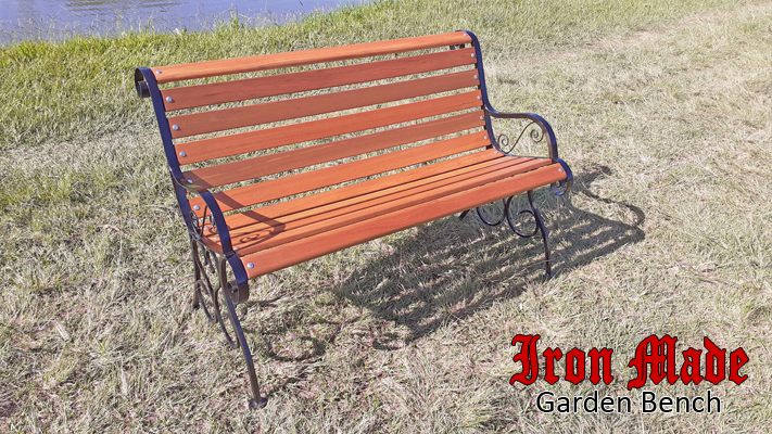 Beautifully Hand Crafted Wrought Iron and Balua Garden Furniture