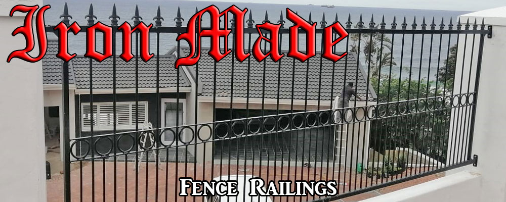 Wrought Iron Fence Railings Durban | Steel Fencing Panels Durban | Wrought Iron Fences Durban