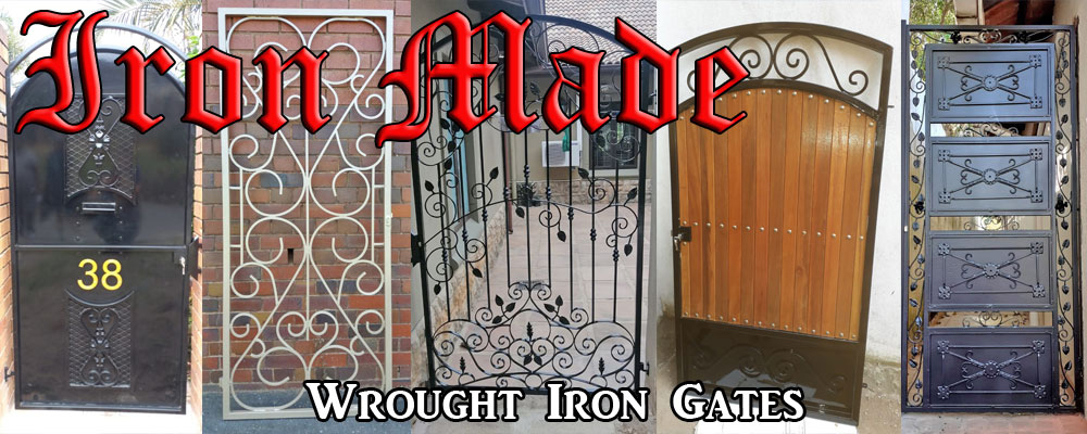 Wrought Iron Security Gates, Burglar Guards, Pedestrian Gates and Garden Gates in Durban