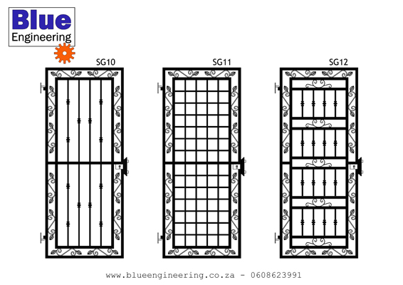 Custom Wrought Iron Security Gates in Durban