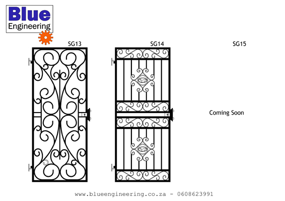 Wrought Iron Security Gates and Burglar Bars in Durban