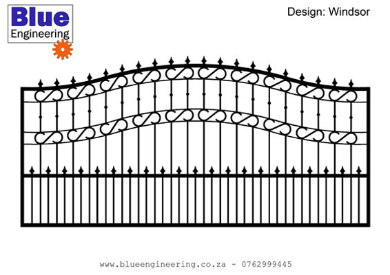 Wrought Iron and Wooden Driveway Gates in Durban