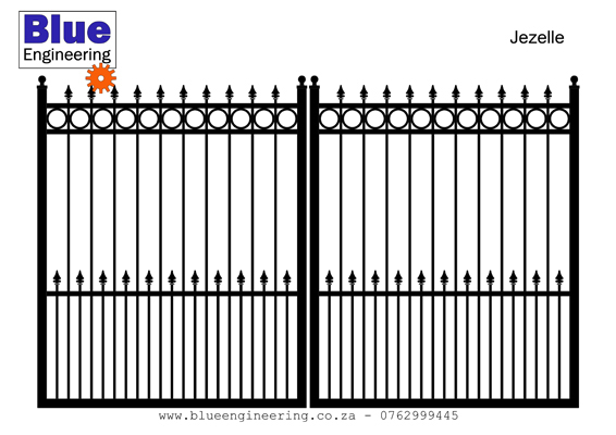 Classic Wrought Iron Gates in Durban