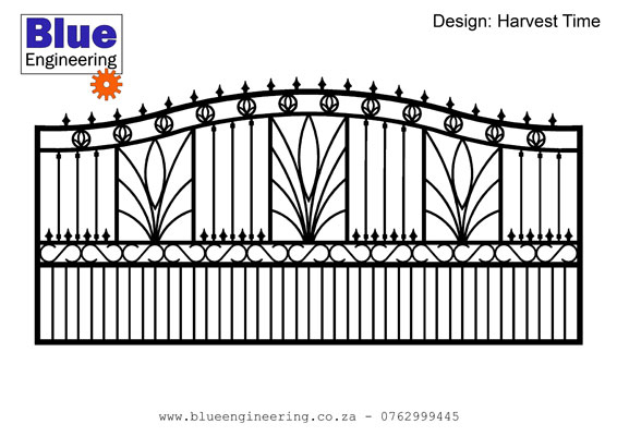 Modern Wrought Iron Gate Designs in Durban